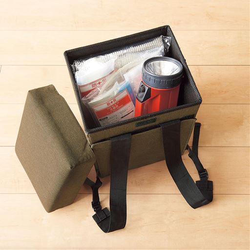 避難時の防災リュックに