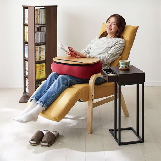 ボルドー ※商品はテーブルクッションです。<br>リラックスタイムにおすすめ♪