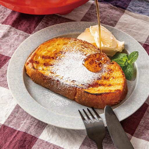 フレンチトーストも作れる!<br>※写真はイメージです。