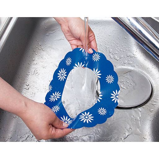 汚れてもサッと洗える