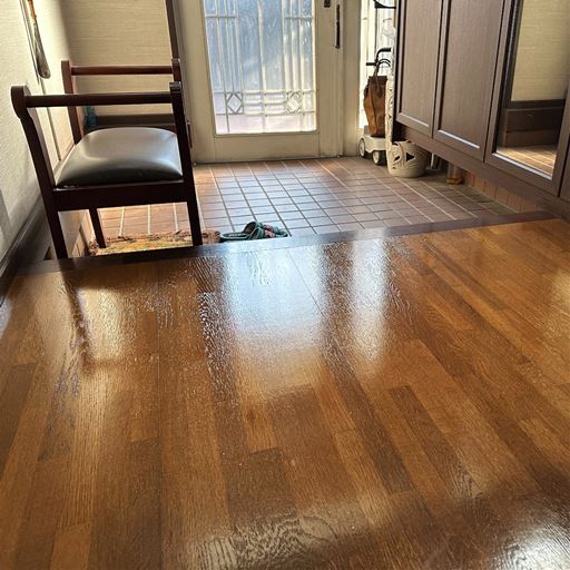 輝きが戻る フローリングワックス