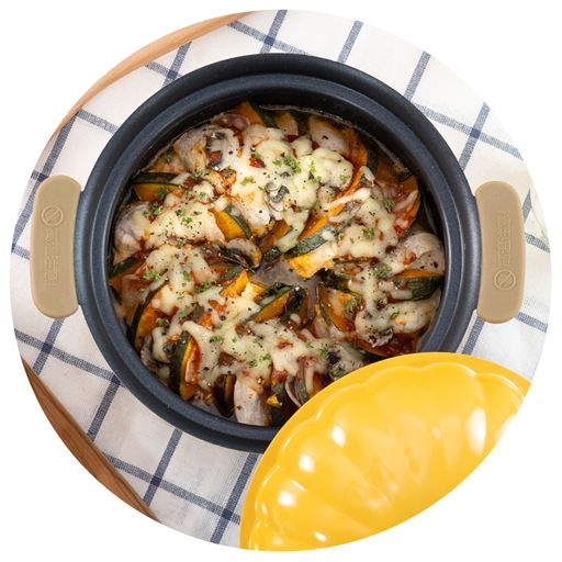 C (かぼちゃ)<br>かぼちゃ鶏肉鍋