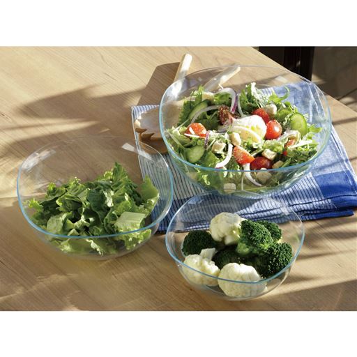 樹脂製だから軽くて落としても安心!使いやすい3サイズセット!