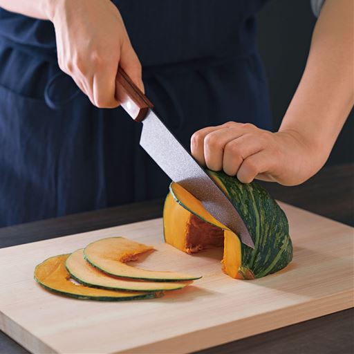 かたいカボチャもこんなに薄く!