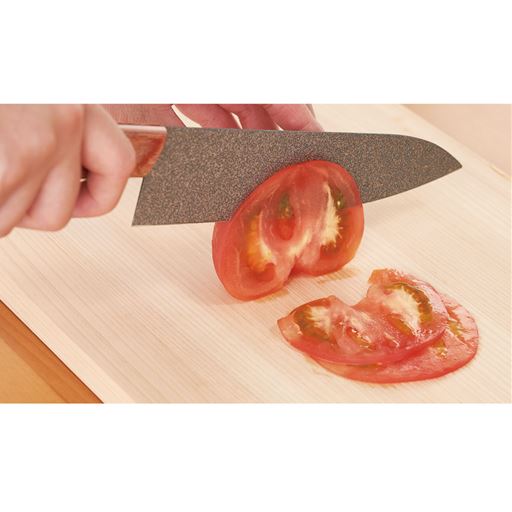 トマトの薄切りもきれいに!