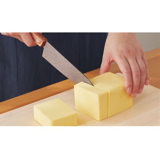 バターもスーッと!