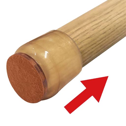 押し込むだけの簡単装着!