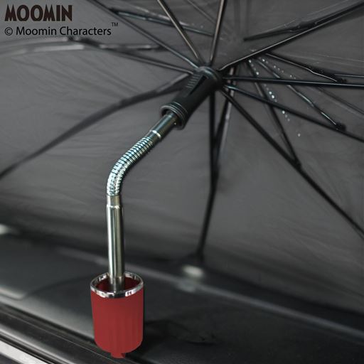 柄が自由に曲がるので置きやすい。