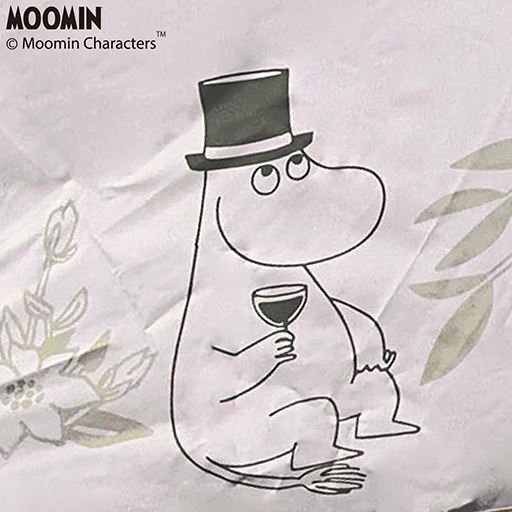 B (ムーミン)<br>愛らしいムーミン柄。