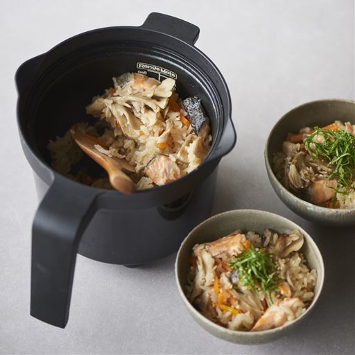 鮭と舞茸の炊き込みご飯