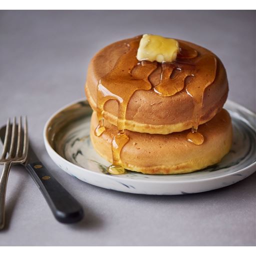 分厚いホットケーキ!