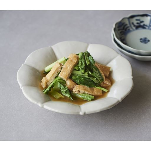 小松菜と油揚げのおひたし