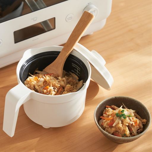もち米や炊き込みご飯も炊けるので、レパートリーが広がります。