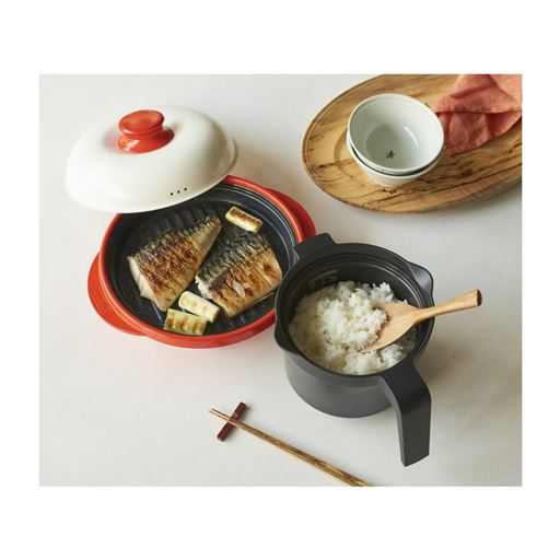 レンジメートプロ(WF-5735)との合わせ使いで、簡単に和食の出来上がり!