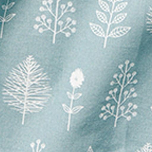 C(ブルー/北欧) 生地拡大