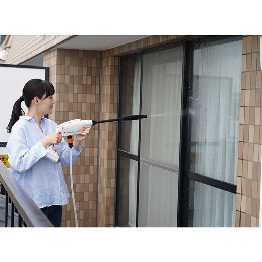 軽量・コンパクトで女性も使いやすい!