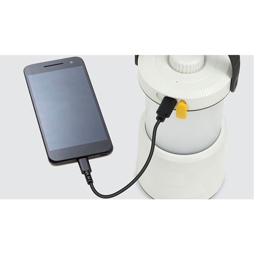 スマホに給電可能