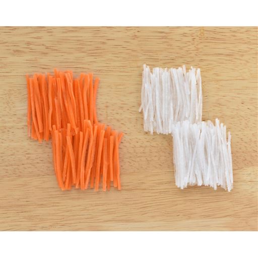 千切り・細千切りの比較