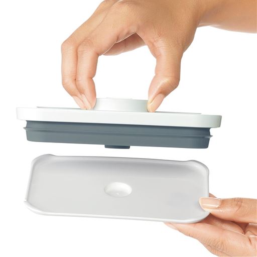 フタとパッキンを外して隅々まで洗える!