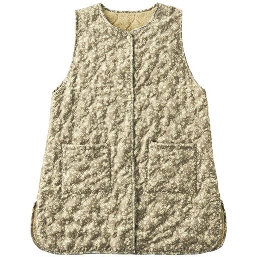 C(ベージュ/花柄)