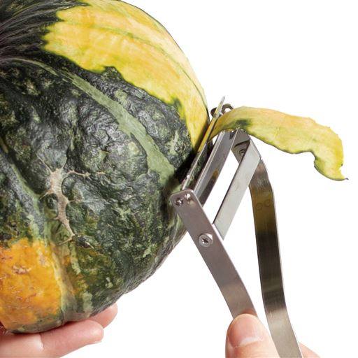 硬いカボチャの皮も!