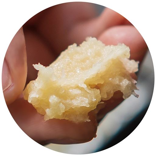 まるで淡雪のようにふわっふわ!