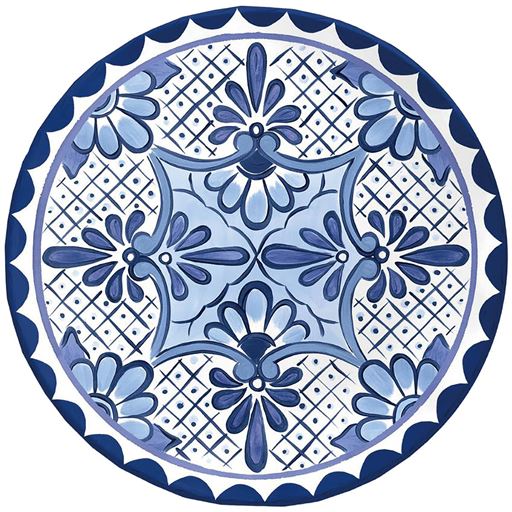 コバルトブルー A(サラダプレート/22cm)