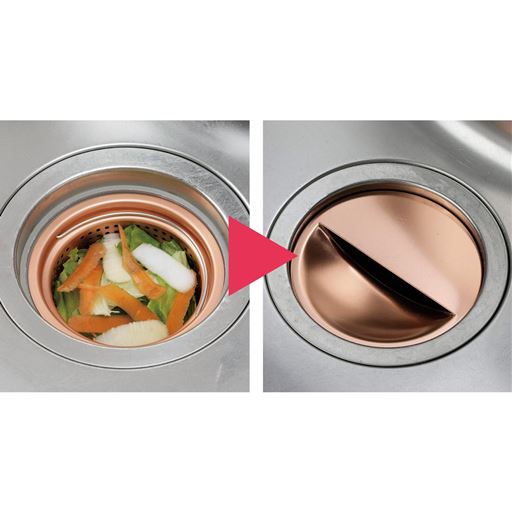 ゴミカゴの目隠しにもなるので、いつでも清潔感をキープ。