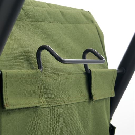 スーパーのカートに掛けられるフック付き ※カートの形状によって付けられない場合があります。