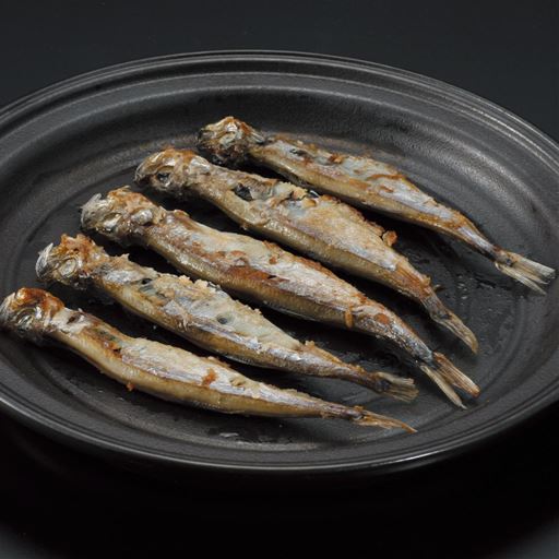 ししゃも 加熱時間6分30秒<br>※加熱時間の目安は500Wです。料理によっては余熱が必要な場合もあります。