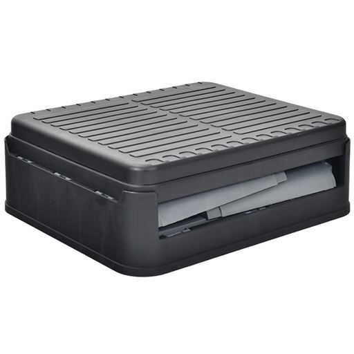 グレー<br>折りたたむとこんなにコンパクトに!