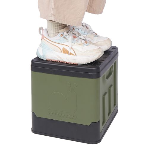 耐荷重約200kgで踏み台としても。