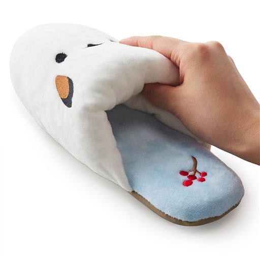 ブルー<br>もっちりとしたボリュームたっぷりの履き心地。