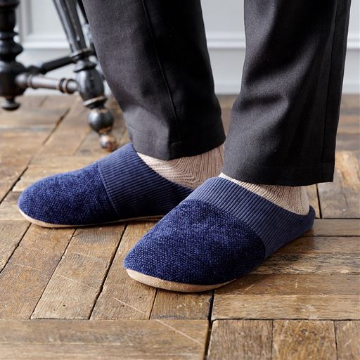 ネイビーL<br>家族で揃えて足元からおしゃれに。