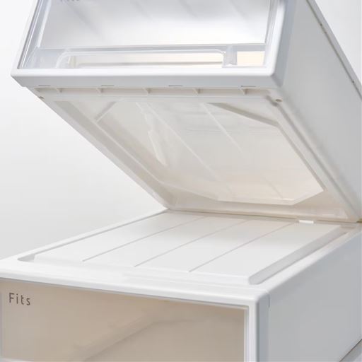 ぐらつきを防ぐ! 重ねた時のぐらつきや滑りを防ぐスタッキング構造。