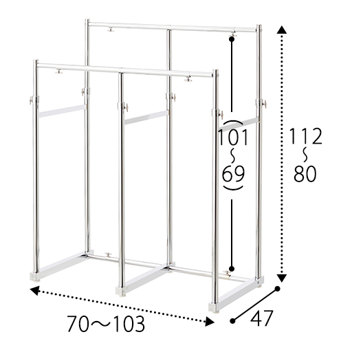 A (レギュラー)<br>※寸法の単位はcm、()内は内寸です。