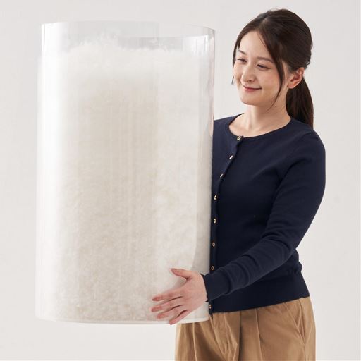 上質な羽毛を贅沢に使用!