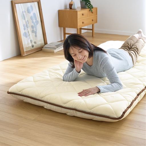 【Bタイプ】厚さ約13cm ※シングル:約3.5kg<br>寝心地もグッド!