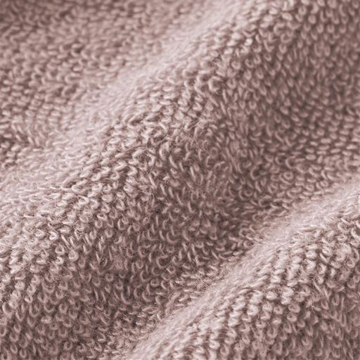 肌ざわりのいいパイル素材