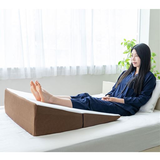 足まくらとしても。