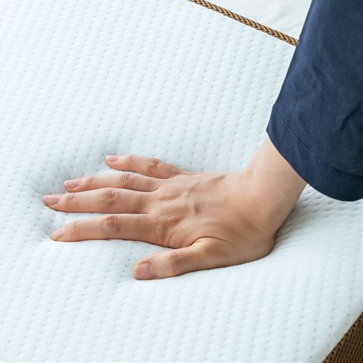 やわらかく、程よい弾力が心地いい。