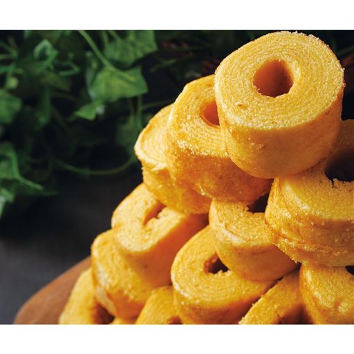 ふぞろいサイズのバームクーヘン※イメージ写真