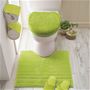 アップルグリーン ※商品はペーパーホルダーカバーです。<br>※フタカバー:CG-252、トイレマット:CG-521、便座カバー:CG-578を使用