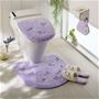 パープル(ラベンダー) ※商品はフタカバーです。<br>※トイレマット:CG-647、ペーパーホルダーカバー:CG-648、スリッパ:WG-154を使用