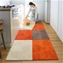 ベージュ2枚・ブラウン2枚・オレンジ4枚(45×60cm)<br>汚れた部分だけ外して、コンパクトにお洗濯できます。