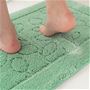 グリーン<br>しっかり吸水するので足ざわりはサラッ! 丈夫でしっかりした踏み心地。