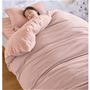 ピンク ※商品は枕カバーです。<br>スマートヒートのあたたかさに綿の心地よさをプラスしました。