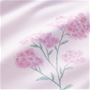 生地拡大(ピンク)<br>繊細な花柄がお部屋をおしゃれに演出。