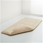 オークベージュ<br>敷き布団の裏面まですっぽりカバーして汚れ防止に。