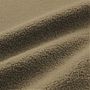 生地拡大(チョコレート)<br>極細繊維を起毛することで、繊維の間にたっぷり空気を含んであたたか。とろけるような肌ざわり。